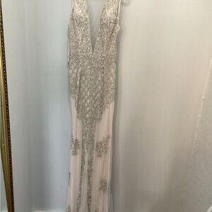 Scala pale pink and silver, size 2